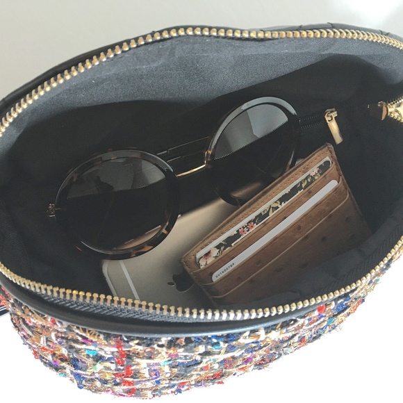 Multicolor Waist Bag Fanny Pack Quilted Handbag - Picture 7 of 8